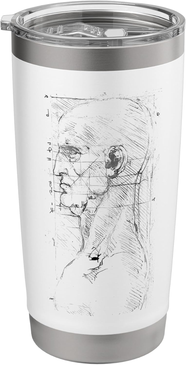 Bust of a Man in Profile by Leonardo da Vinci