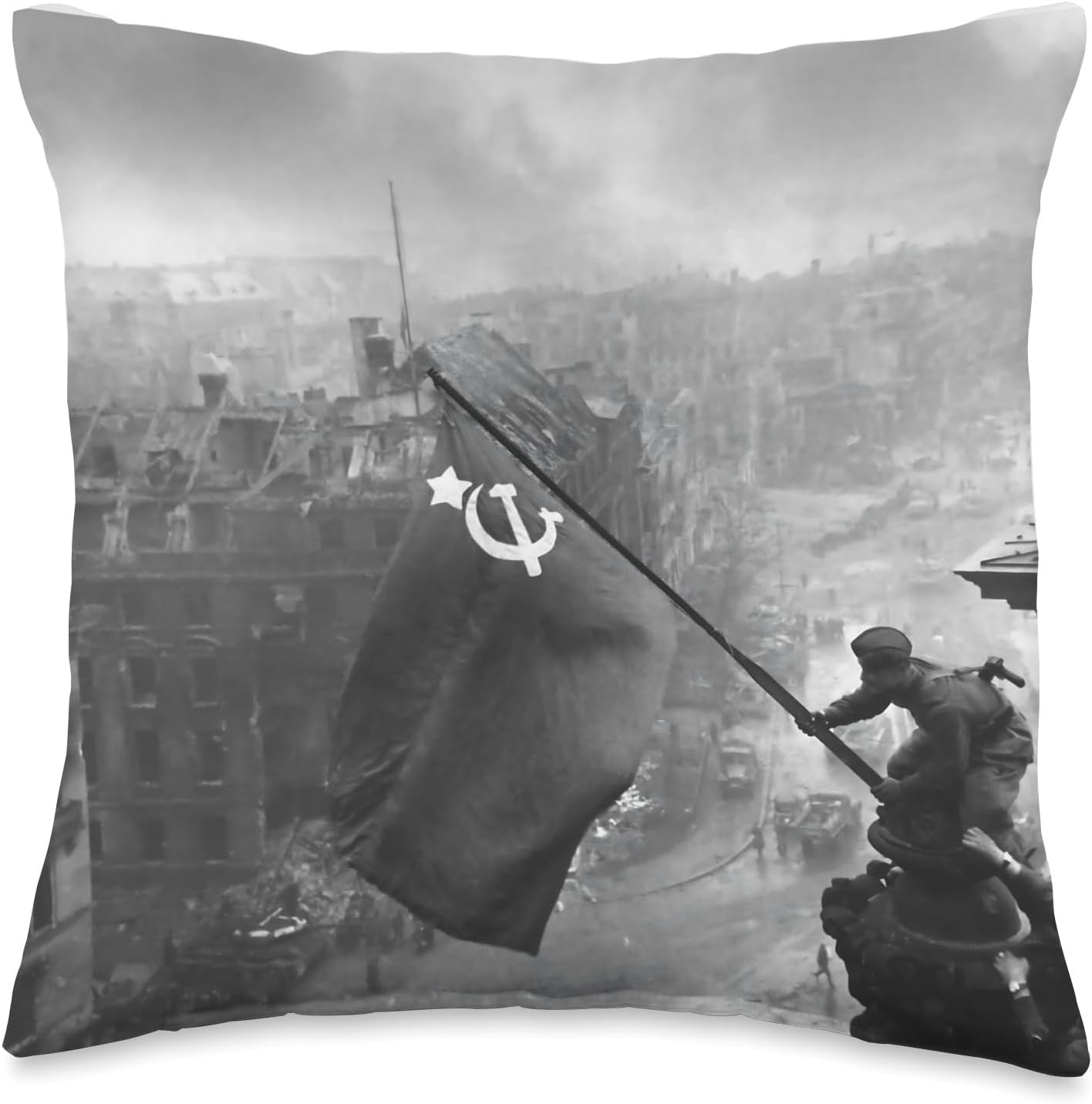 Raising a Flag over the Reichstag