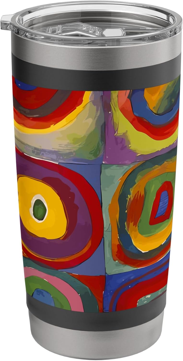Squares with Concentric Rings by Wassily Kandinsky