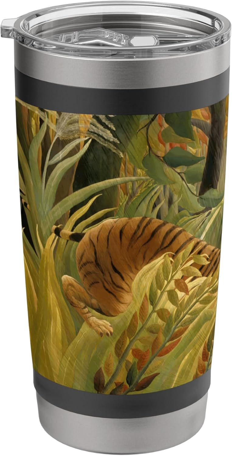 Tiger in a Tropical Storm (Surprised!) by Henri Rousseau