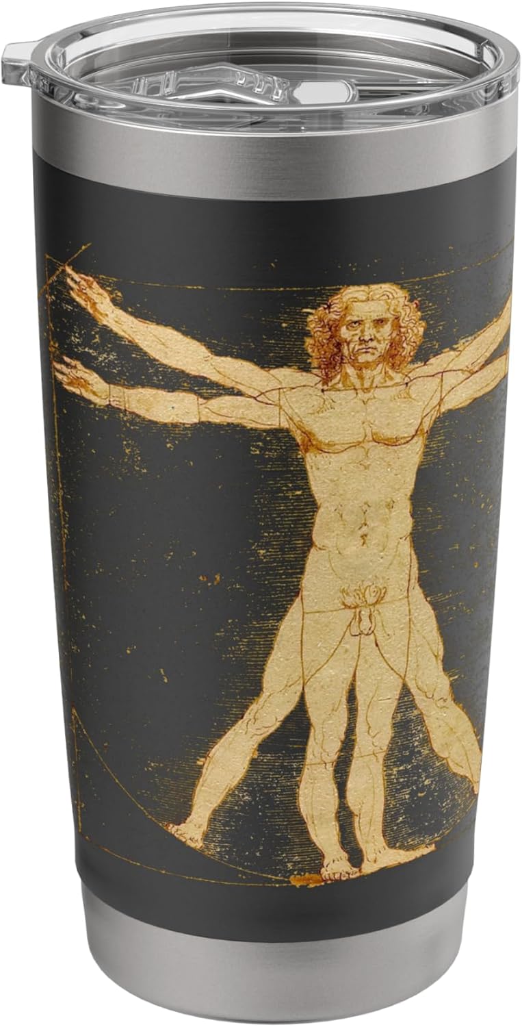 The Vitruvian Man by Leonardo da Vinci