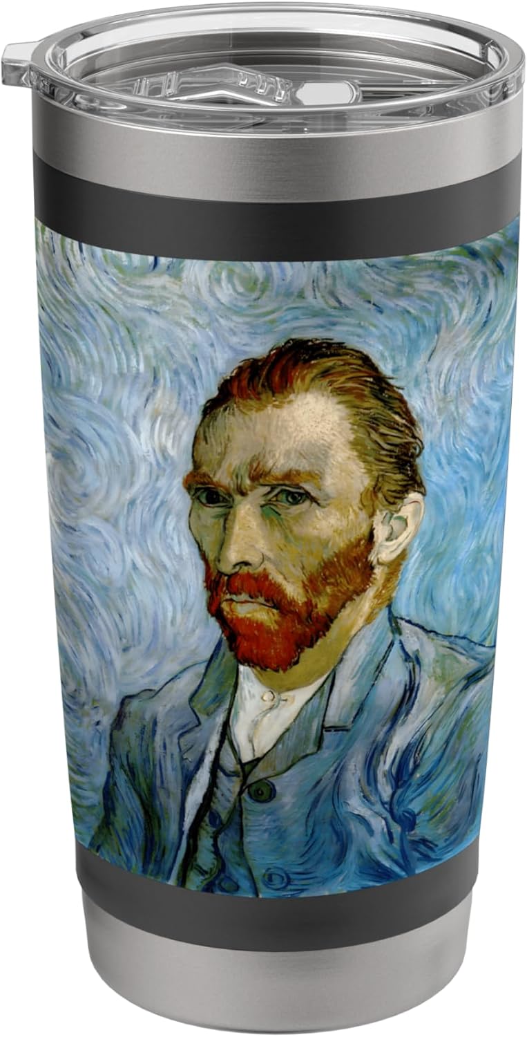 Self-Portrait by Vincent van Gogh (1889)