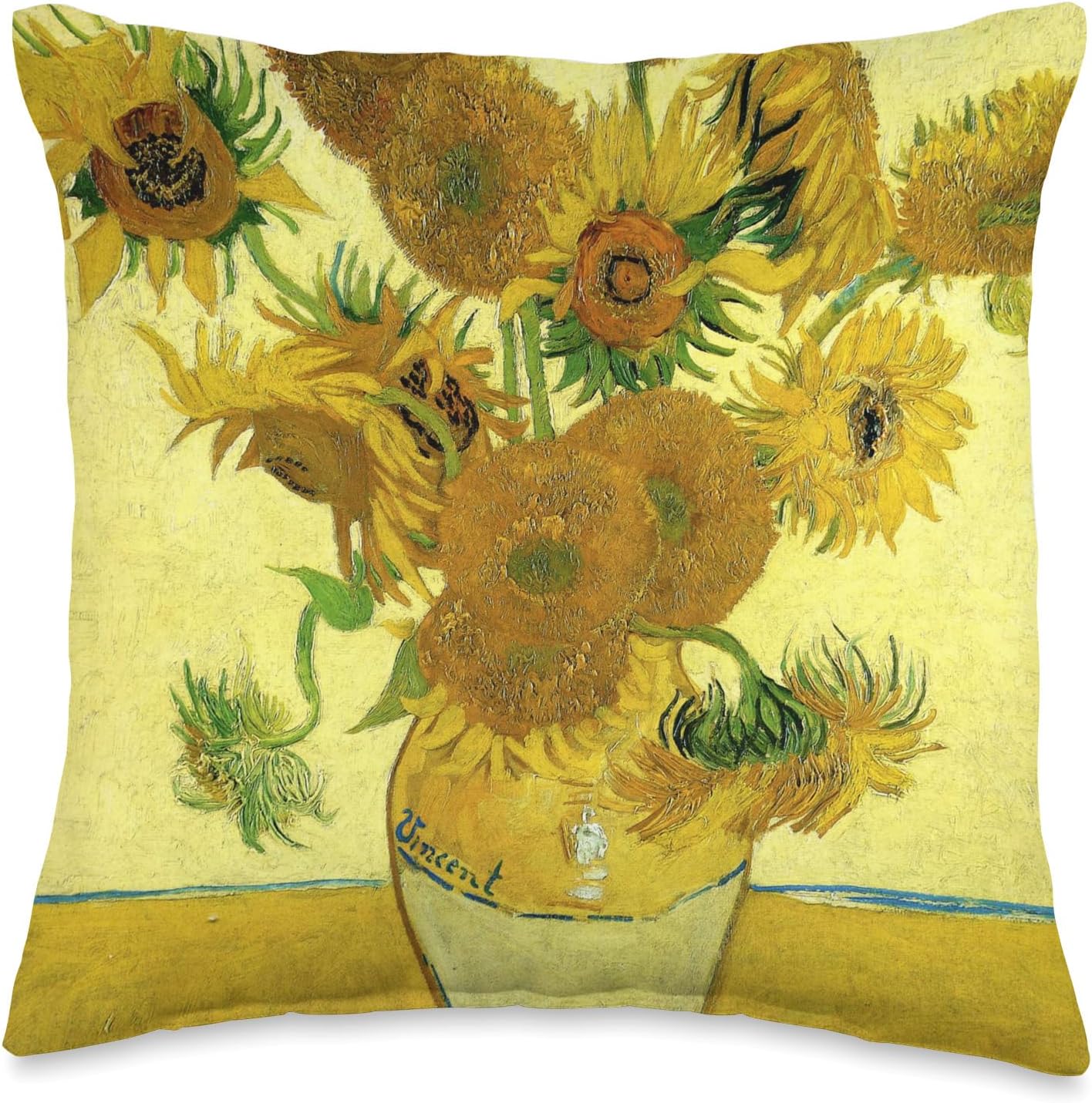 Still Life - Vase with Fourteen Sunflowers by Vincent van Gogh