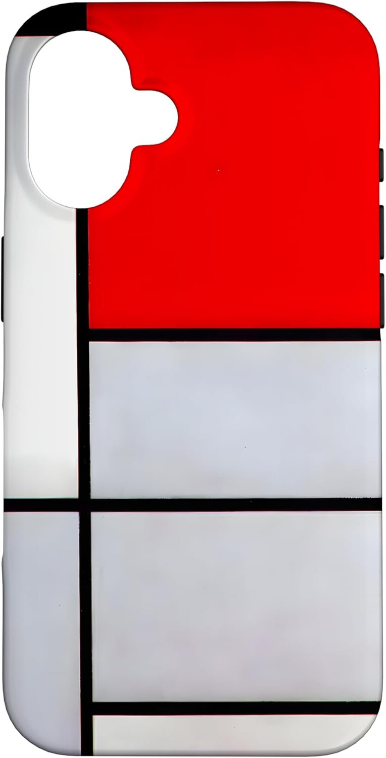 Neoplasticism abstract painting design by Piet Mondrian