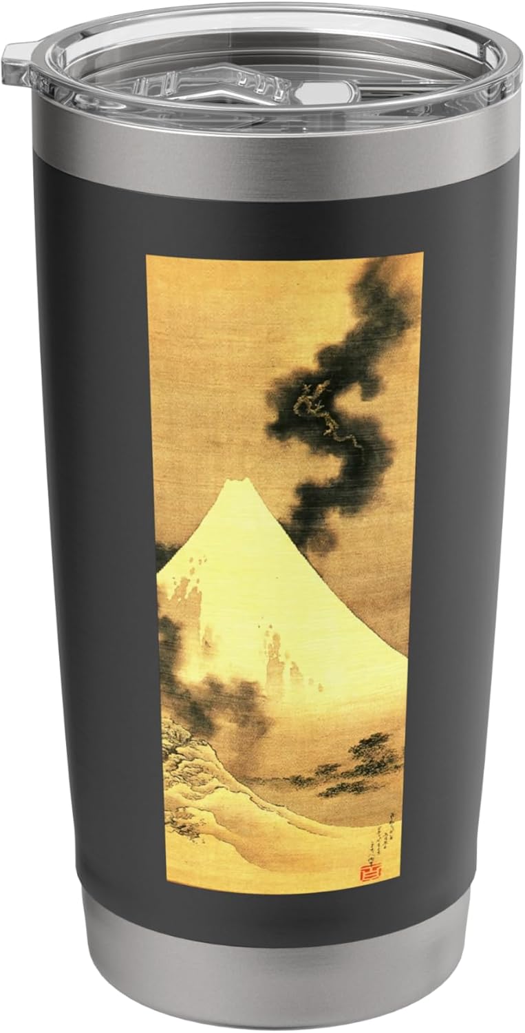 Dragon of Smoke Escaping from Fuji by Katsushika Hokusai