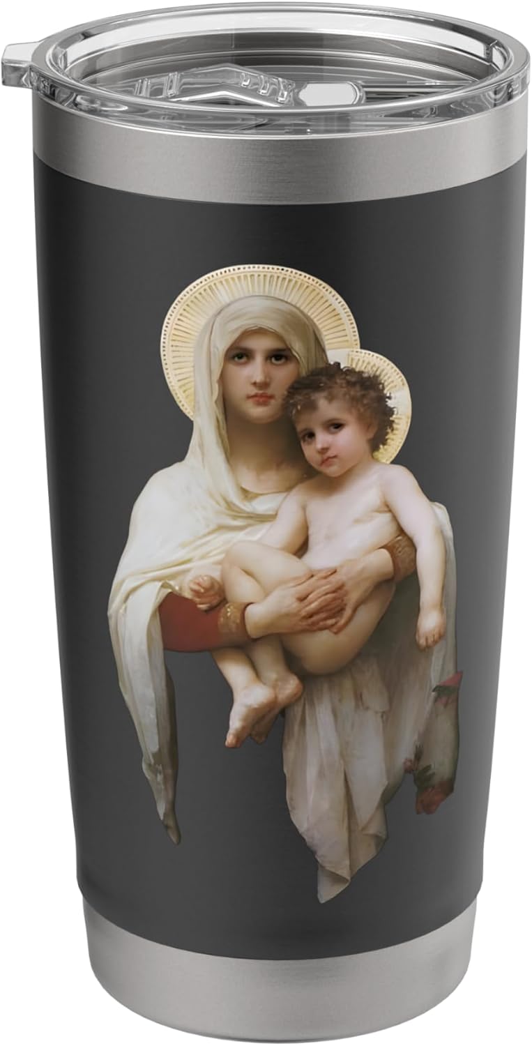 The Madonna of the Roses by William-Adolphe Bouguereau