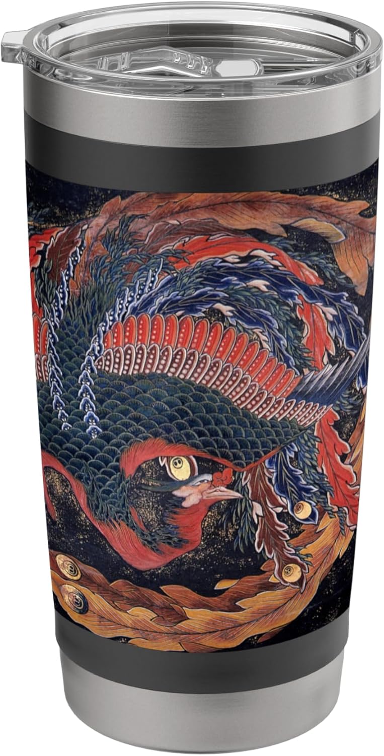 Phoenix by Katsushika Hokusai