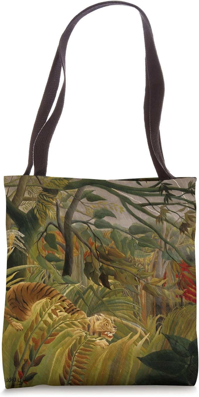 Tiger in a Tropical Storm (Surprised!) by Henri Rousseau