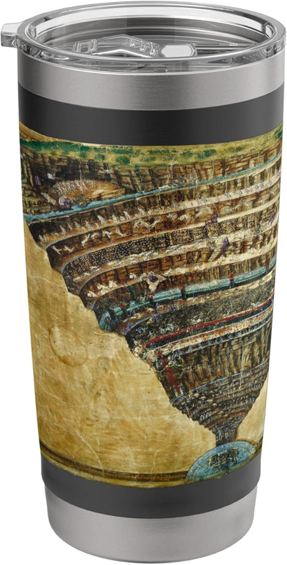 Chart of Hell by Sandro Botticelli