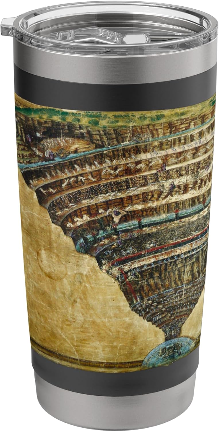 Chart of Hell by Sandro Botticelli