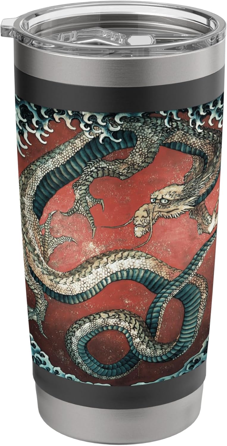 Dragon by Katsushika Hokusai