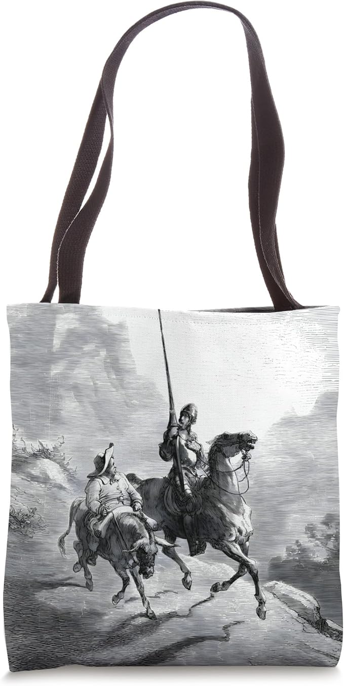 Don Quixote and Sancho Setting Out by Gustave Doré