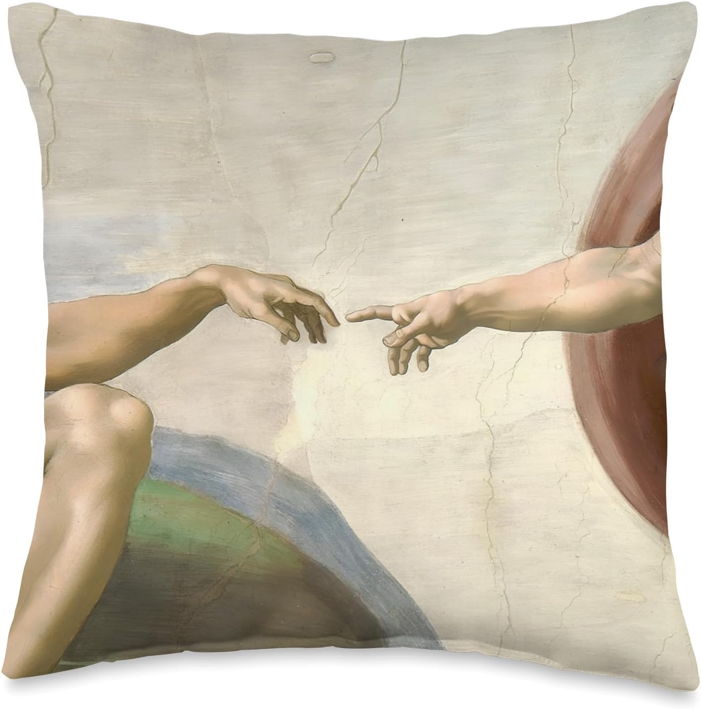 Sistine Chapel Ceiling: Creation of Adam by Michelangelo