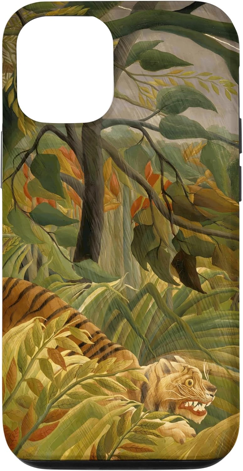 Tiger in a Tropical Storm (Surprised!) by Henri Rousseau