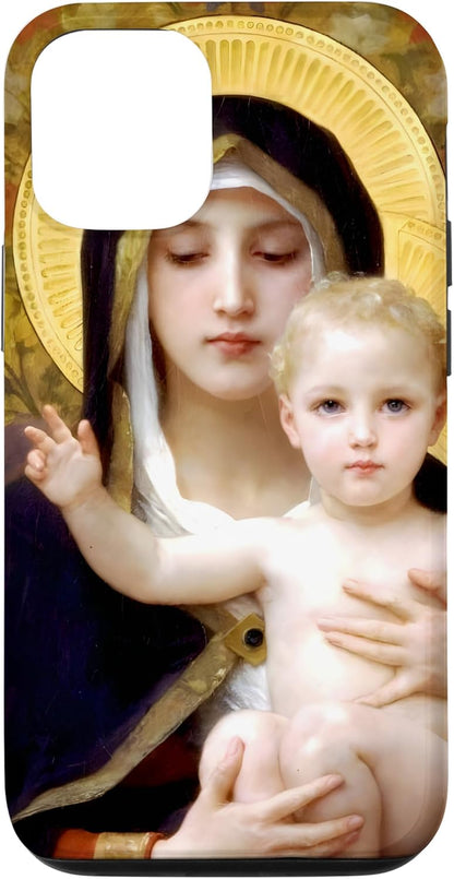 The Madonna of the Lilies by William-Adolphe Bouguereau