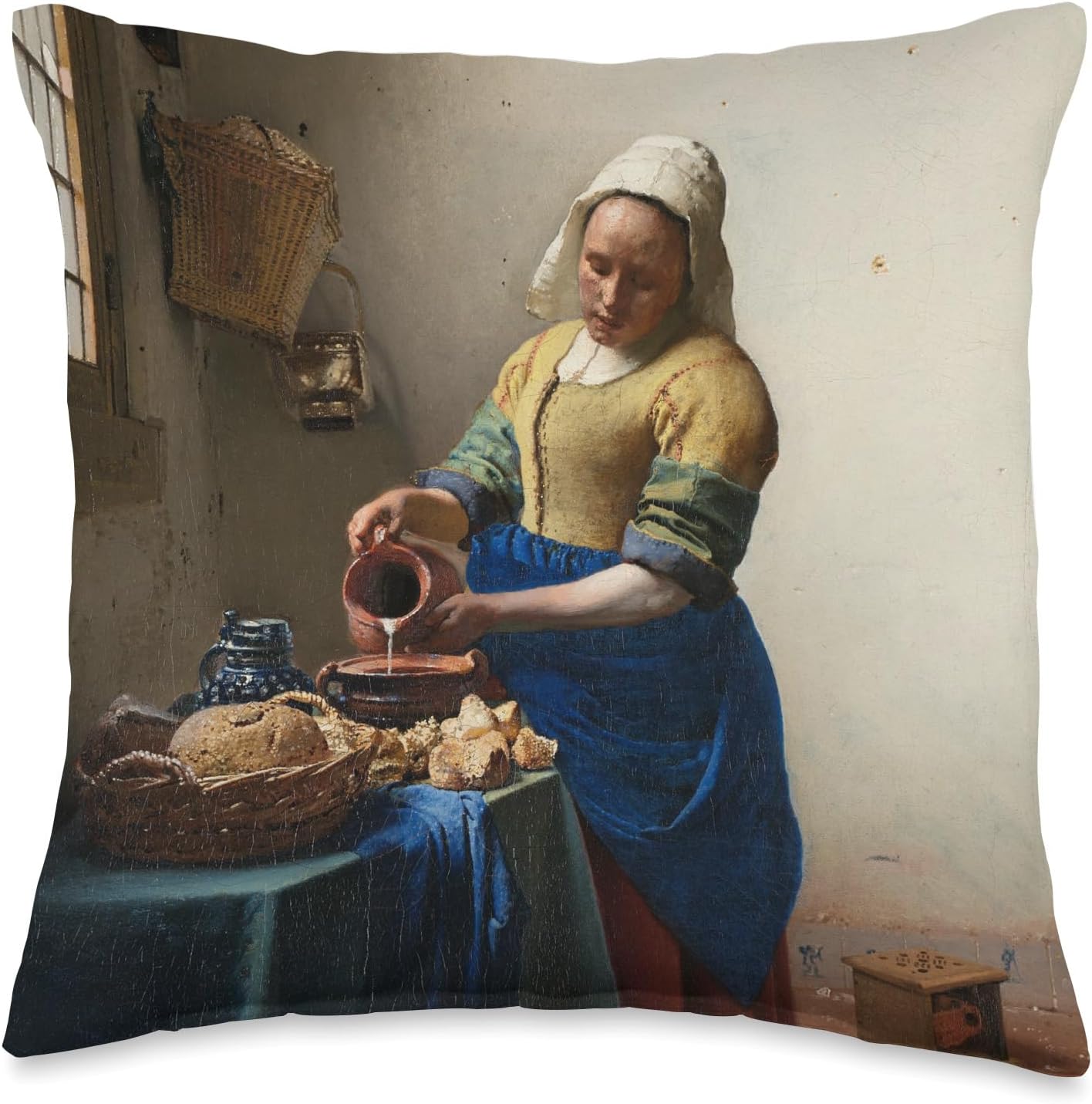 The Milkmaid by Johannes Vermeer