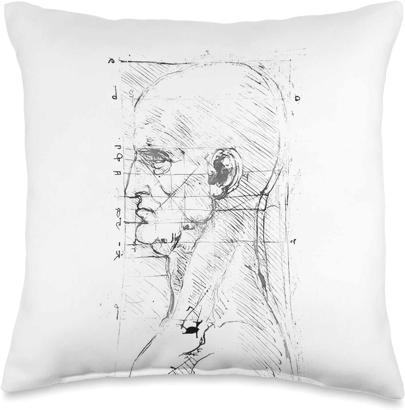 Bust of a Man in Profile by Leonardo da Vinci