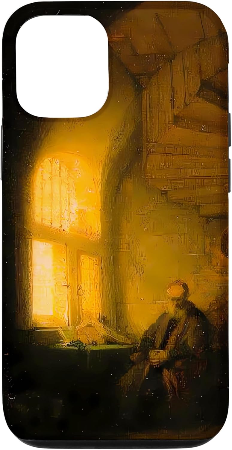 Philosopher in Meditation by Rembrandt
