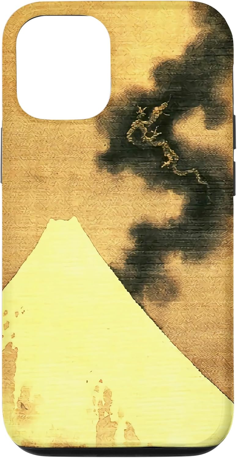 The Dragon of Smoke Escaping from Fuji by Katsushika Hokusai