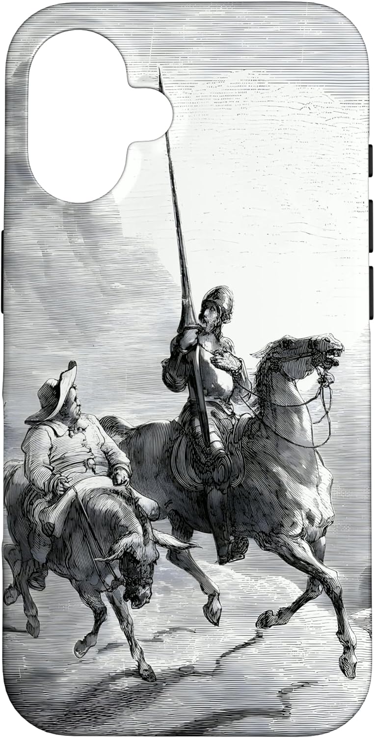 Don Quixote and Sancho Setting Out by Gustave Doré