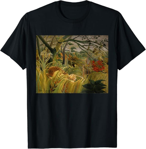 Tiger in a Tropical Storm (Surprised!) by Henri Rousseau