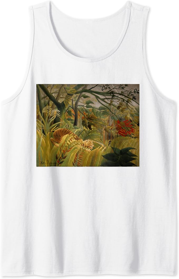 Tiger in a Tropical Storm (Surprised!) by Henri Rousseau