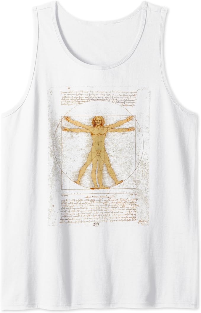 The Vitruvian Man by Leonardo da Vinci