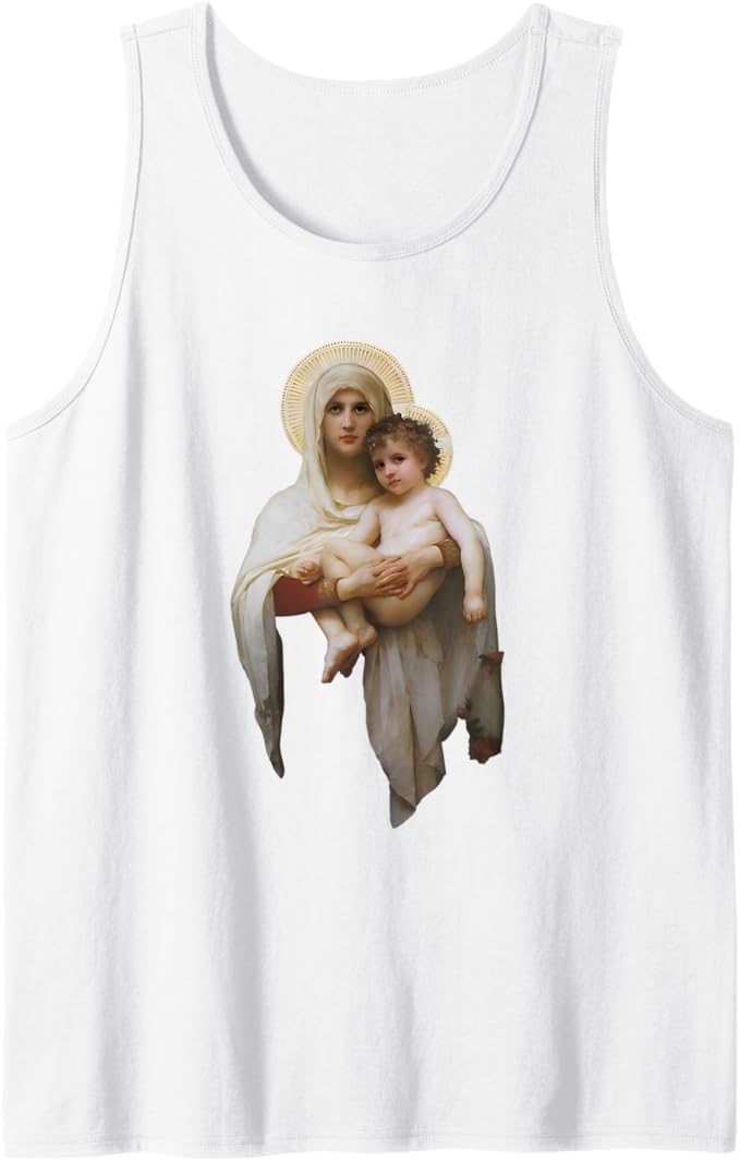 The Madonna of the Roses by William-Adolphe Bouguereau