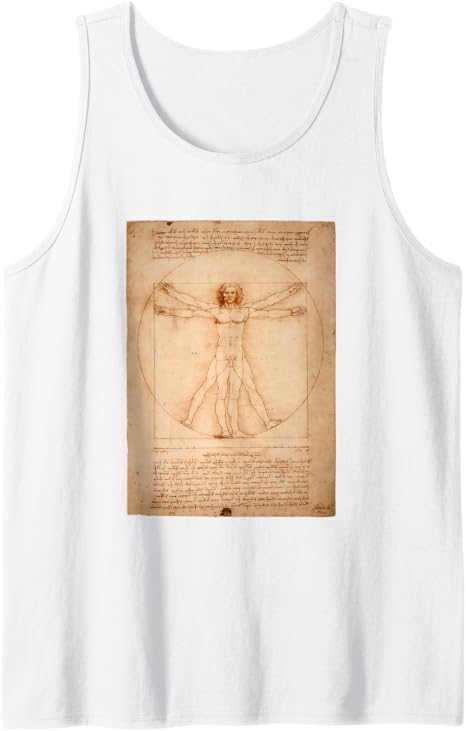The Vitruvian Man by Leonardo da Vinci