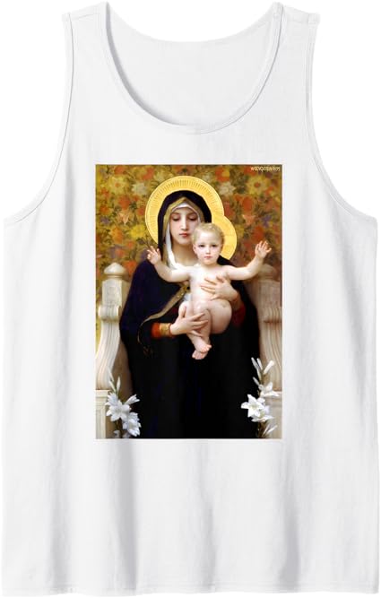The Madonna of the Lilies by William-Adolphe Bouguereau