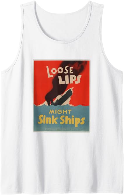 Loose lips sink ships by Seymour Goff