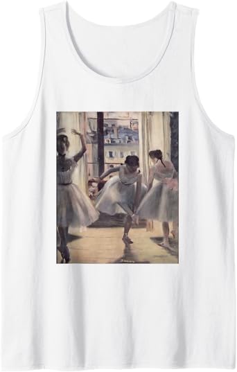 Three Dancers in an Exercise Hall by Edgar Degas