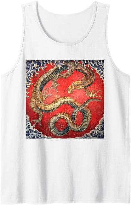 Dragon by Katsushika Hokusai