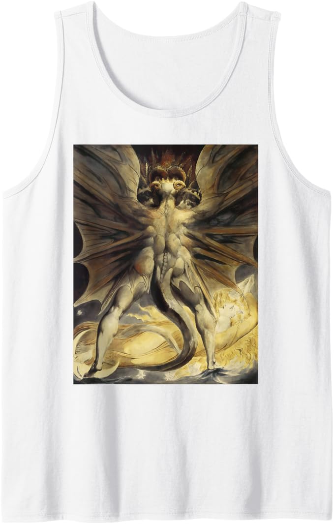 The Red Dragon and the Woman Clothed with the Sun by William Blake