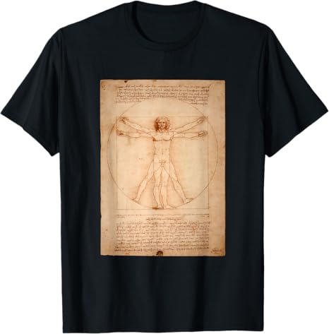 The Vitruvian Man by Leonardo da Vinci