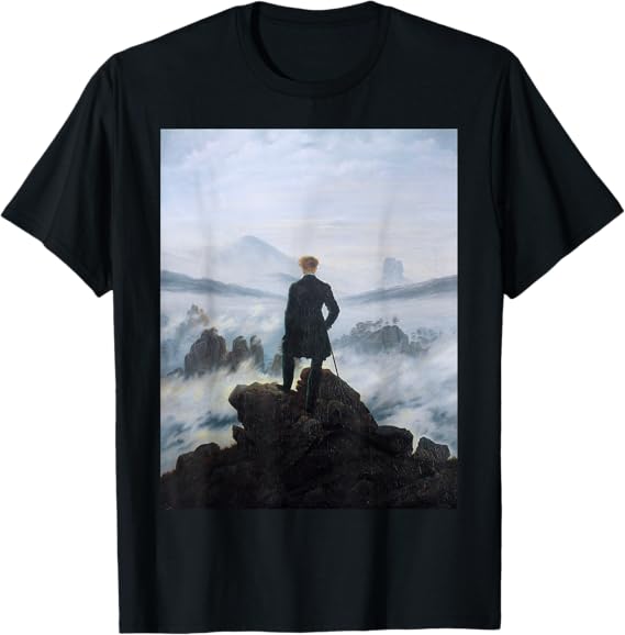 The Wanderer Above the Sea of Fog by Caspar David Friedrich