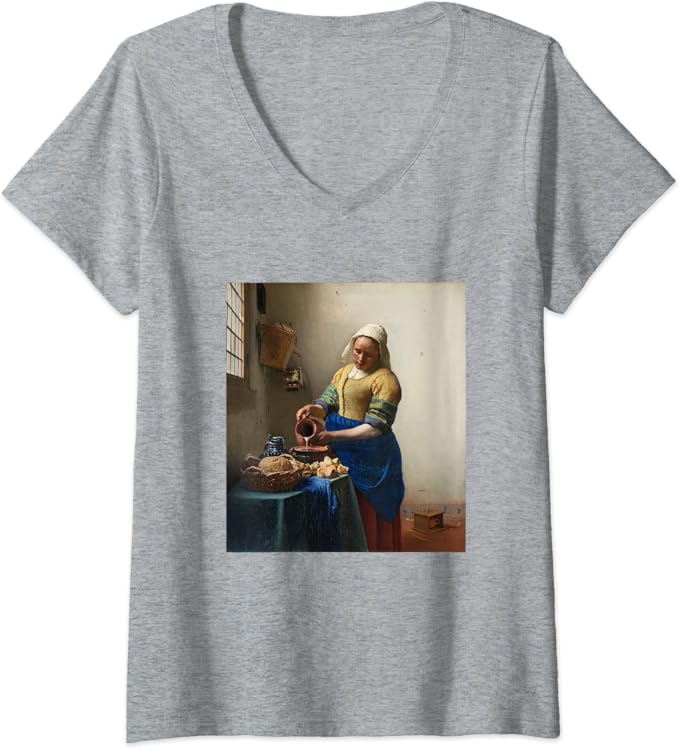 The Milkmaid by Johannes Vermeer