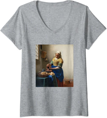 The Milkmaid by Johannes Vermeer