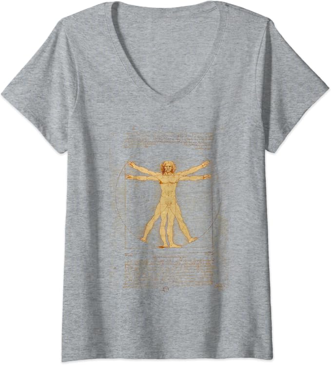 The Vitruvian Man by Leonardo da Vinci