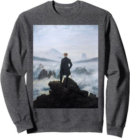 The Wanderer Above the Sea of Fog by Caspar David Friedrich