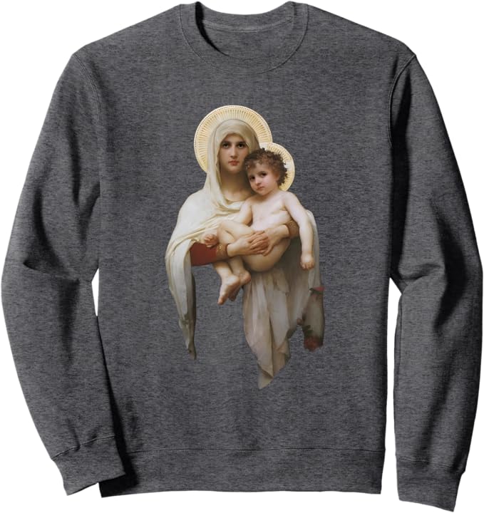The Madonna of the Roses by William-Adolphe Bouguereau