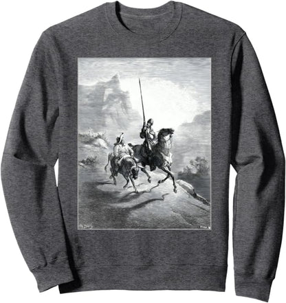 Don Quixote and Sancho Setting Out by Gustave Doré
