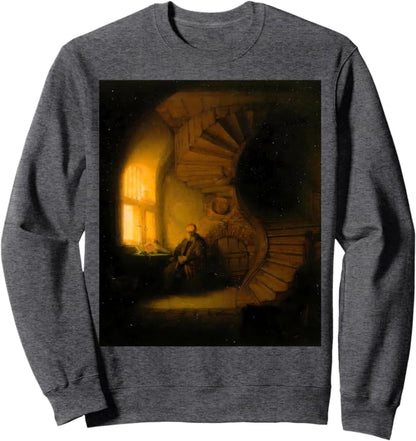 Philosopher in Meditation by Rembrandt