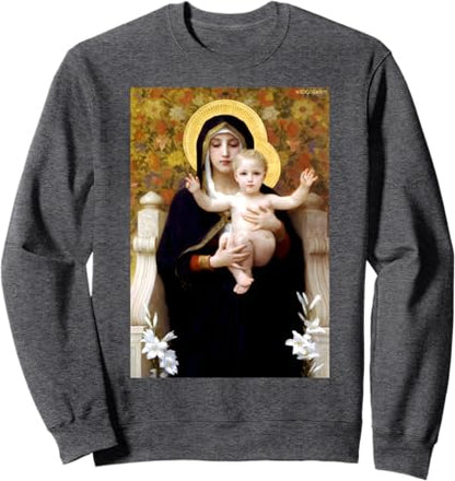 The Madonna of the Lilies by William-Adolphe Bouguereau