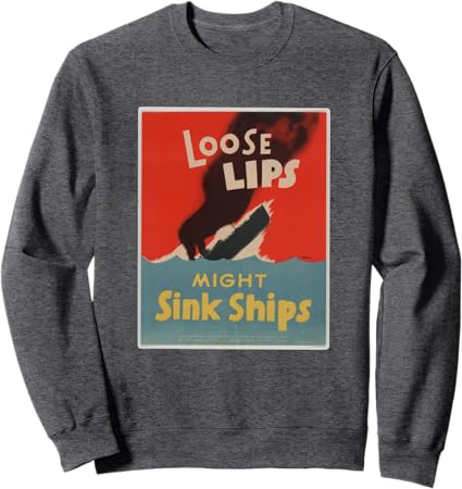 Loose lips sink ships by Seymour Goff