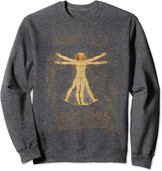 The Vitruvian Man by Leonardo da Vinci
