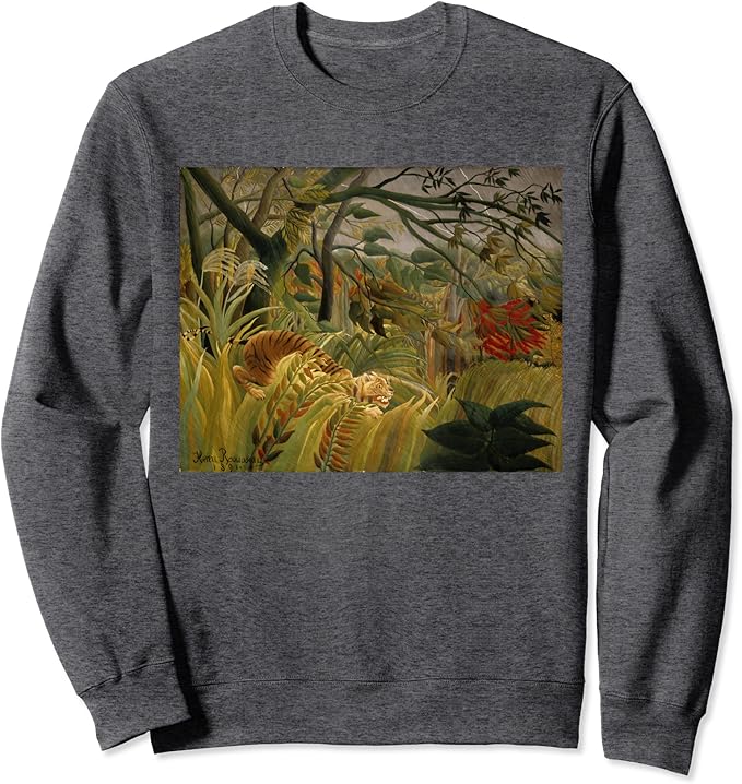Tiger in a Tropical Storm (Surprised!) by Henri Rousseau
