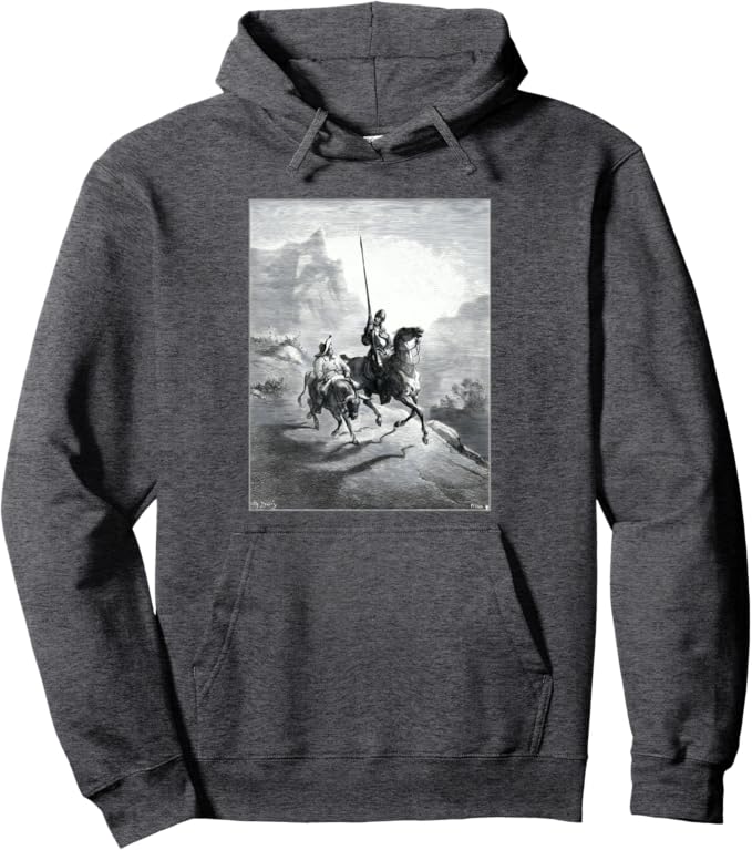 Don Quixote and Sancho Setting Out by Gustave Doré