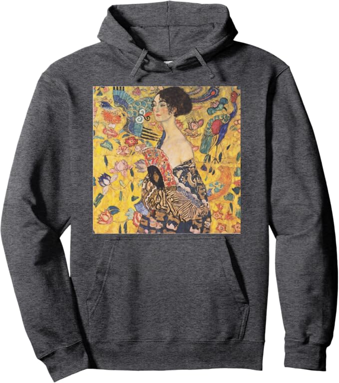 Lady with Fan by Gustav Klimt