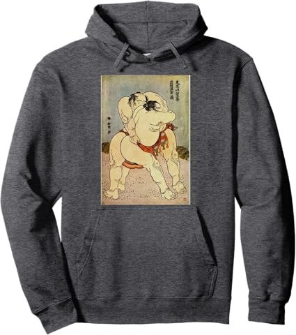 Sumo Wrestlers by Katsushika Hokusai